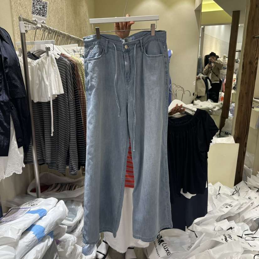 REFLAT韓國直郵㊣女裝新品25春夏熱賣推薦休閑時尚人氣牛仔褲REFLAT牛仔褲