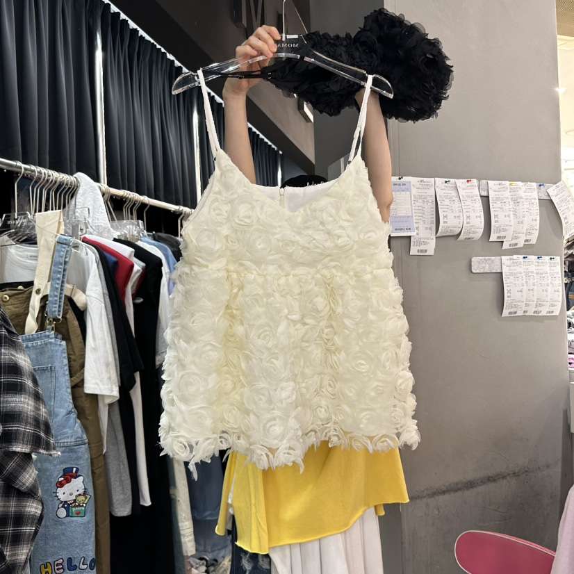 MOMAZU直郵韓國代購㊣女裝新品時尚熱賣25春夏推薦吊帶背心MOMAZU吊帶/背心