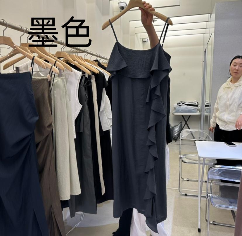 AMON韓國直郵㊣東大門實拍女裝新品休閑人氣熱賣25春夏連衣裙AMON連衣裙