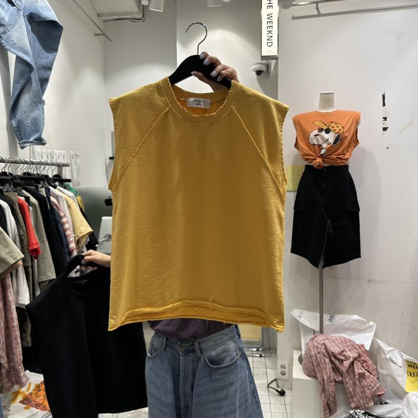 THE WEEKND直郵韓國代購㊣女裝新款休閑時尚人氣熱賣吊帶背心THE WEEKND吊帶/背心