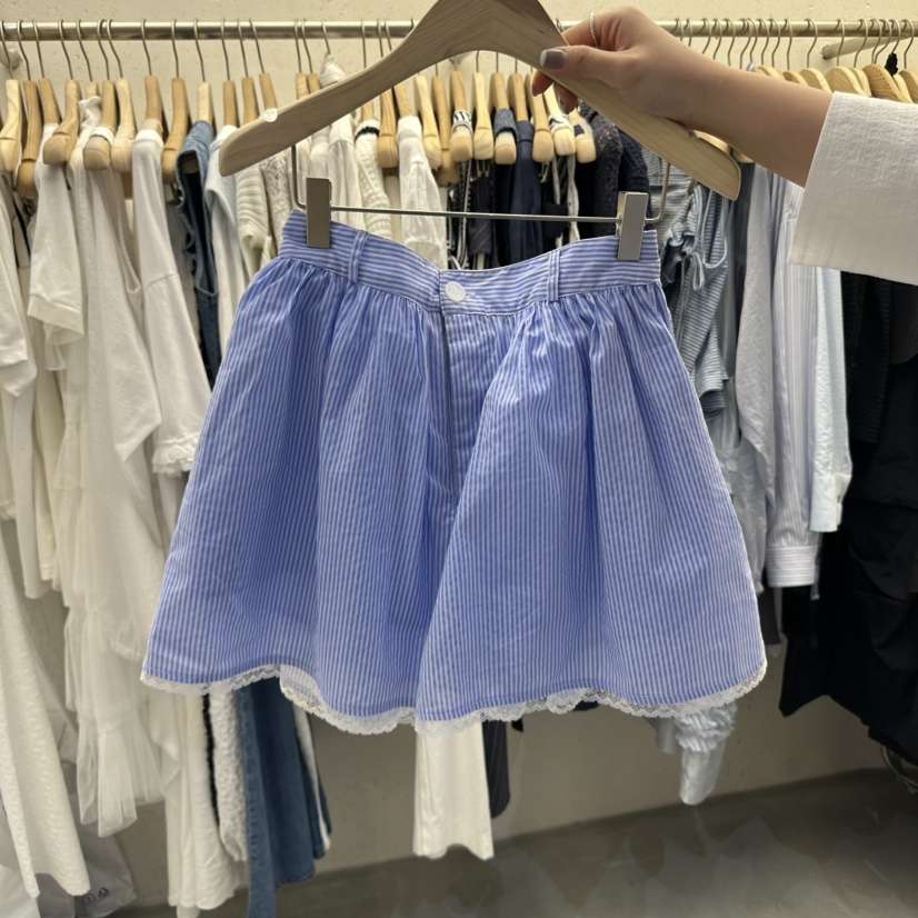 FOUNDATION直郵韓國代購㊣女裝新品人氣25春夏休閑時尚裙褲FOUNDATION裙褲