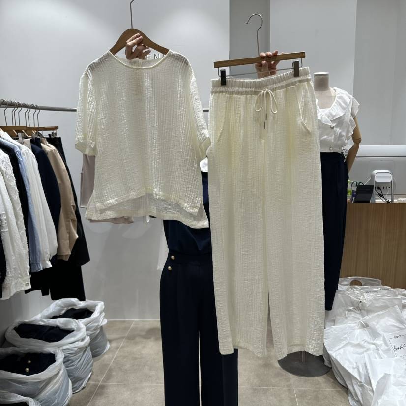 ENVY韓國㊣直郵東大門代購女裝新款25春夏熱賣人氣套裝兩件套ENVY套裝