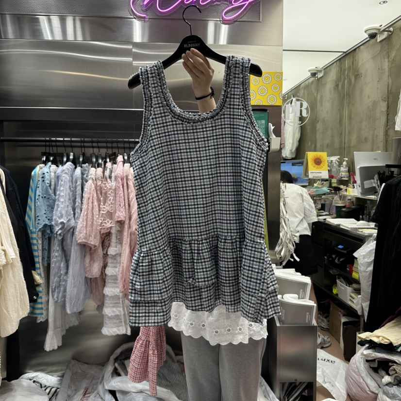 RUNWAY-런웨이韓國㊣直郵東大門代購女裝新品推薦吊帶背心RUNWAY吊帶/背心