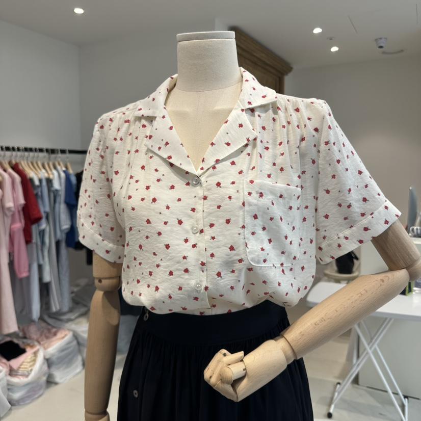 BREAD韓國㊣直郵東大門代購女裝新品時尚休閑25春夏襯衫蕾絲衫BREAD襯衫/蕾絲衫
