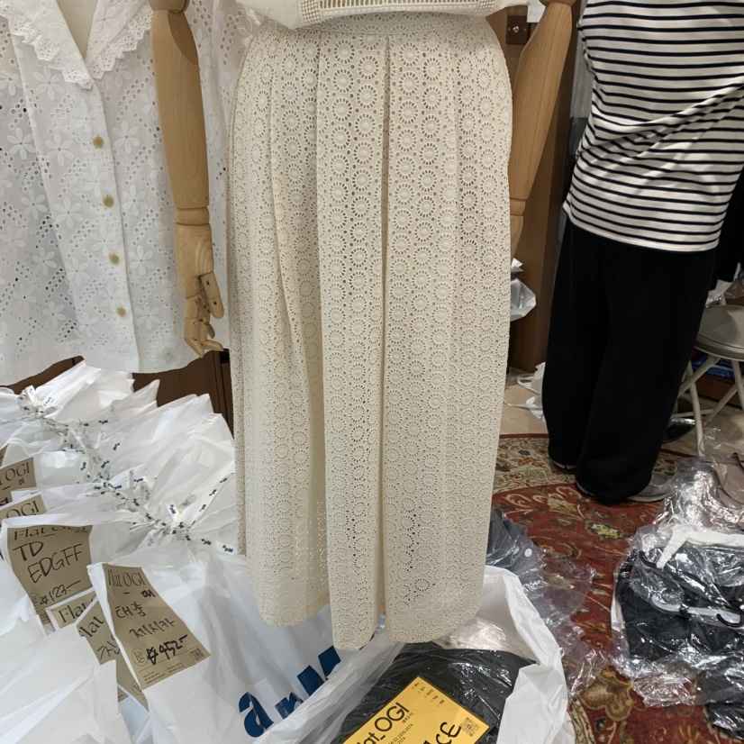 OGI韓國㊣直郵東大門代購女裝新品休閑時尚推薦25春夏人氣長裙FLat OGI長裙