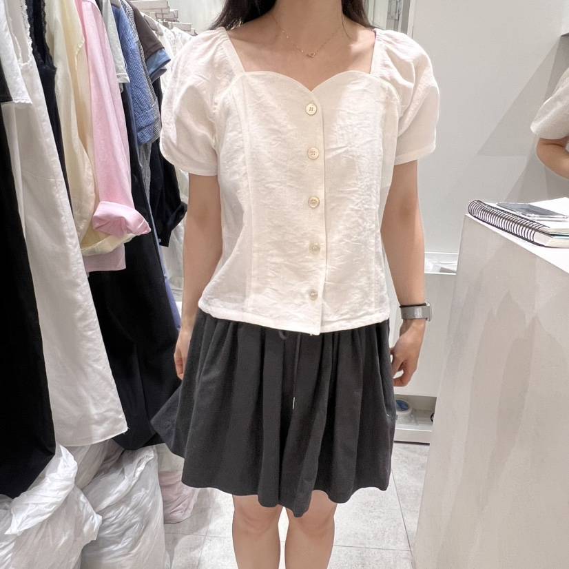 ASOME韓國㊣直郵東大門代購女裝新品25春夏熱賣人氣襯衫蕾絲衫A.SOME襯衫/蕾絲衫