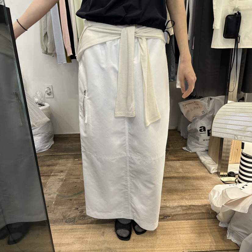 CREAM VILLA（此品牌名稱會遭售假投訴，建議淘寶店鋪商品名稱中不要使用）直郵韓國代購㊣女裝新品25春夏長裙CREAMVILLA長裙