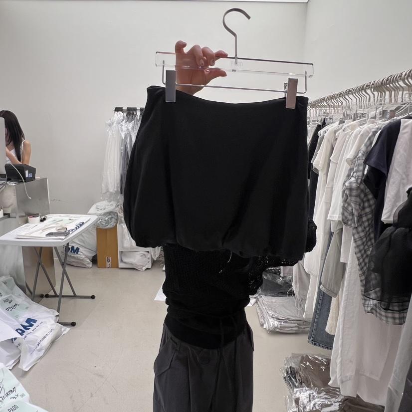 PADO直郵韓國代購㊣女裝新款休閑時尚25春夏推薦熱賣人氣短裙PADO短裙