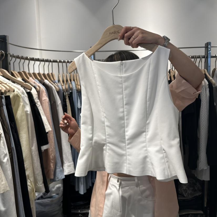 HABLE韓國㊣直郵東大門代購女裝新品25春夏人氣推薦吊帶背心HABLE吊帶/背心