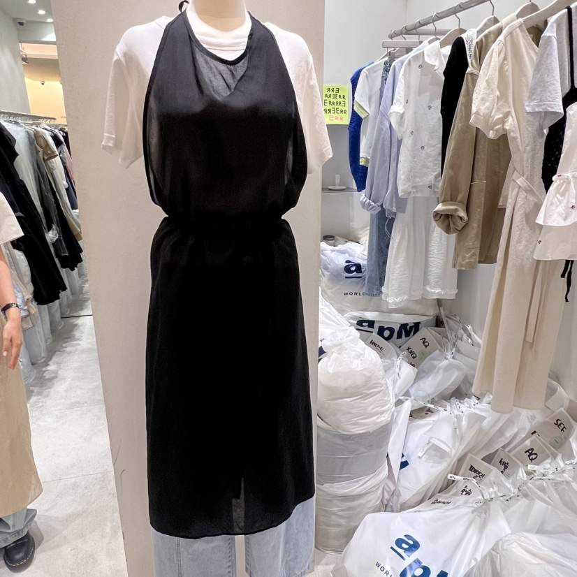ASOME韓國㊣直郵東大門代購女裝新款人氣休閑連衣裙不含內搭A.SOME連衣裙