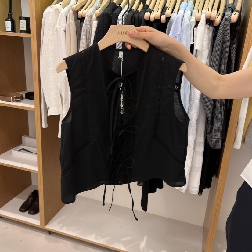 ALOT直郵韓國代購㊣女裝新款時尚熱賣推薦人氣休閑襯衫蕾絲衫A LOT襯衫/蕾絲衫