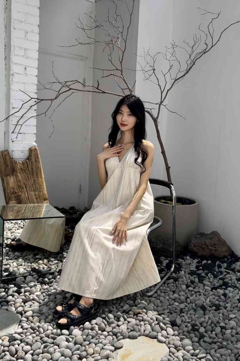 AVEC-OT韓國直郵女裝新款休閑推薦人氣時尚連衣裙不含內搭AVEC-OT連衣裙
