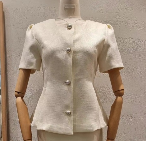 EEYOU韓國代購女裝新品25春夏真品人氣時尚休閑推薦職業夾克EEYOU夾克