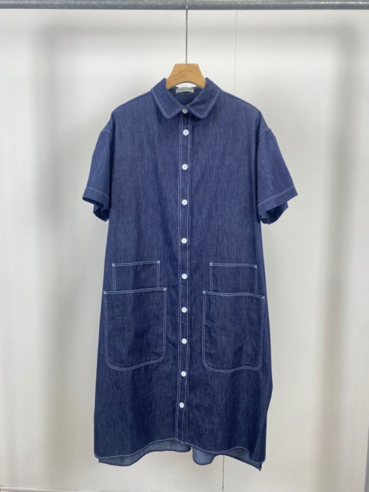 BEETLE STORE韓國直郵女士新品25春夏休閑職業推薦連衣裙口袋BEETLE STORE連衣裙