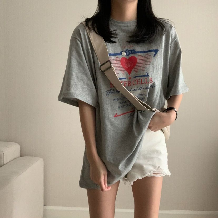 FROMJINI韓國直郵女裝新款25春夏職業人氣真品休閑時尚熱賣T恤FROMJINIT恤