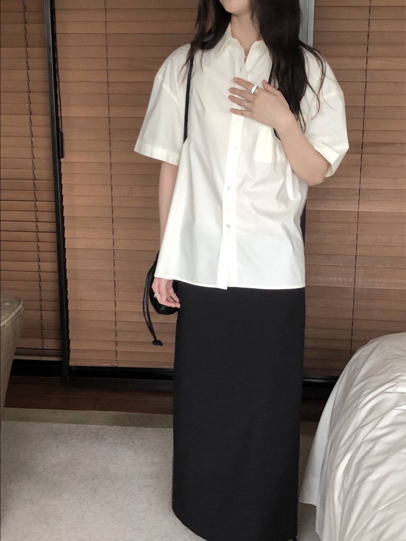 LE BUTTER韓國直郵女士新品職業時尚推薦人氣25春夏襯衫蕾絲衫LE BUTTER襯衫/蕾絲衫