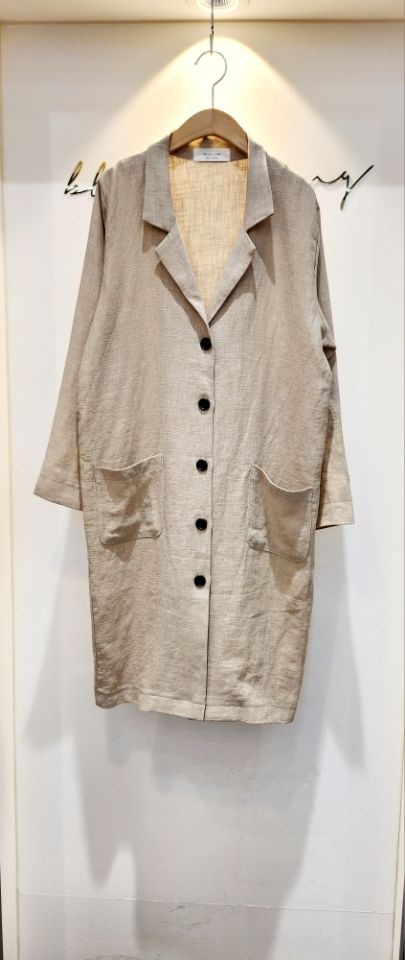 BLING BLING-S東大門直郵女士新品25春夏熱賣推薦夾克亞麻BLING BLING-S夾克