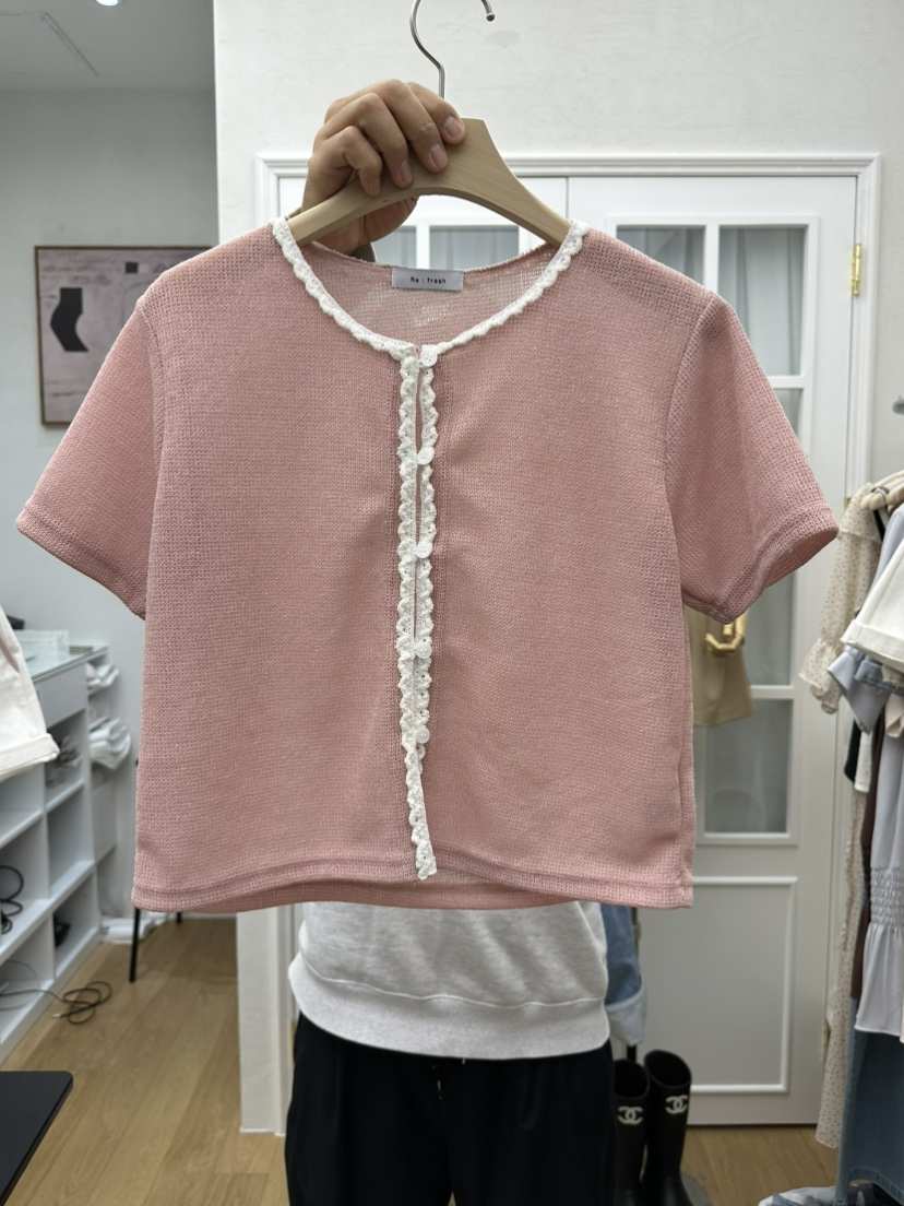 RE:FRESH-L東大門直郵女士新品25春夏真品時尚職業休閑T恤RE:FRESHT恤