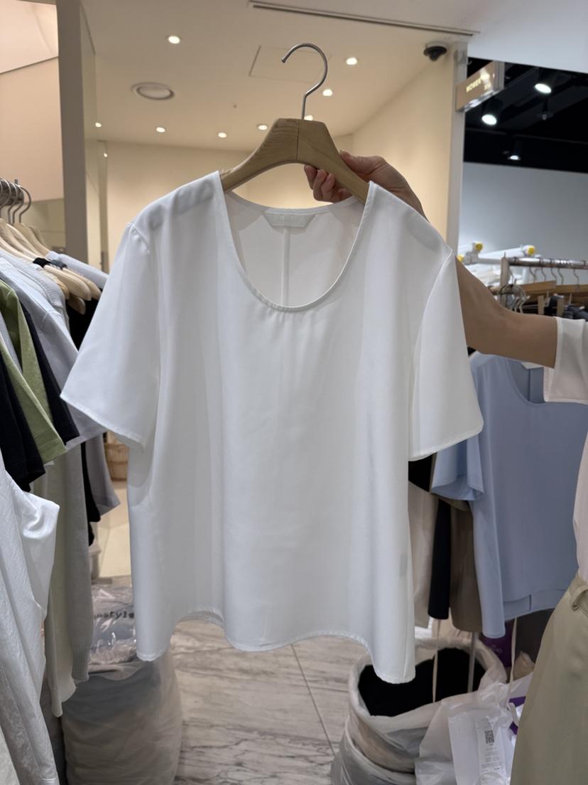 YIKHO STYLE東大門實拍女裝新款25春夏推薦真品職業休閑T恤YIKHO STYLET恤