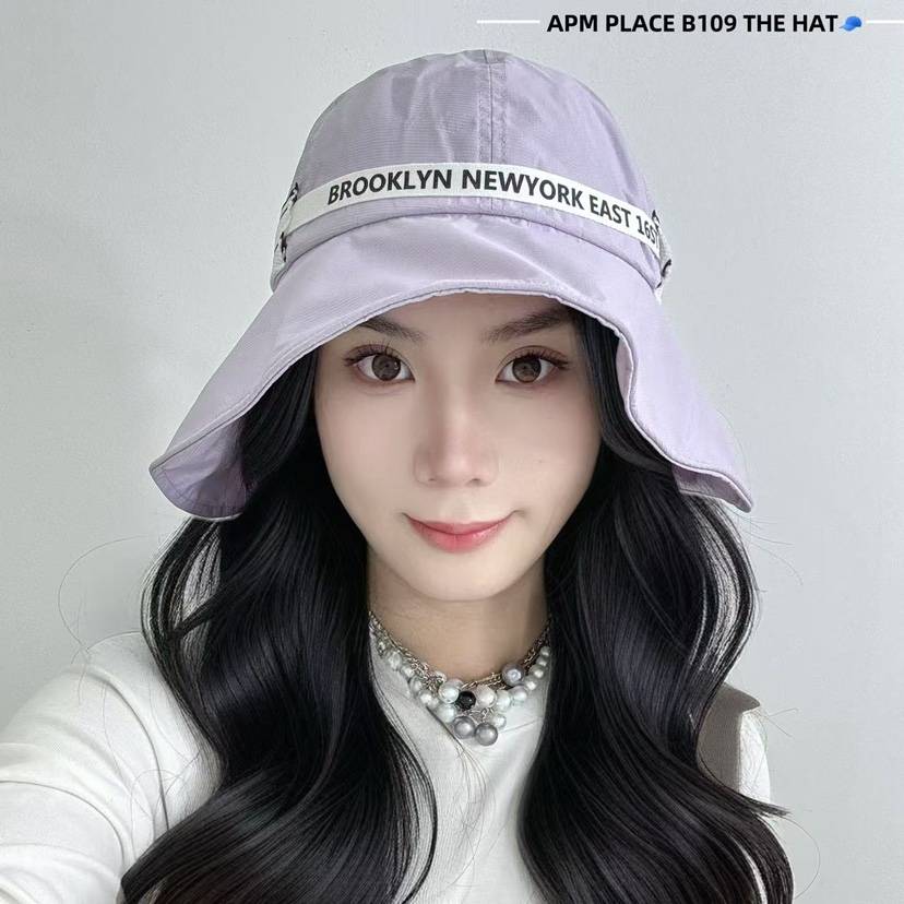 THE HAT-P韓國代購女裝新款休閑真品推薦25春夏帽子漁夫帽THE HAT帽子