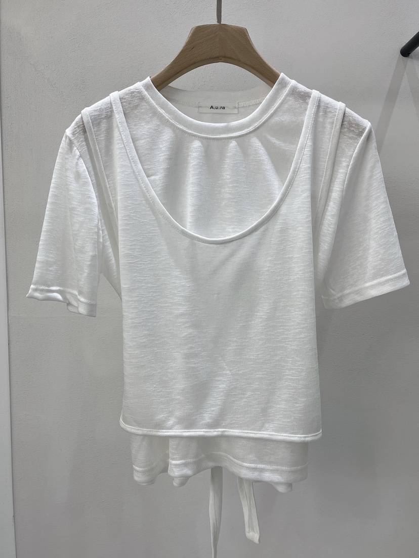 AURA直郵韓國代購㊣女裝新品熱賣25春夏時尚推薦人氣套裝亞麻Au ra套裝