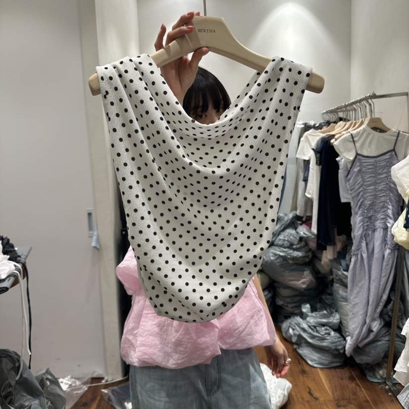 BERTHA直郵韓國代購㊣女裝新款推薦25春夏時尚吊帶背心露肩BERTHA吊帶/背心