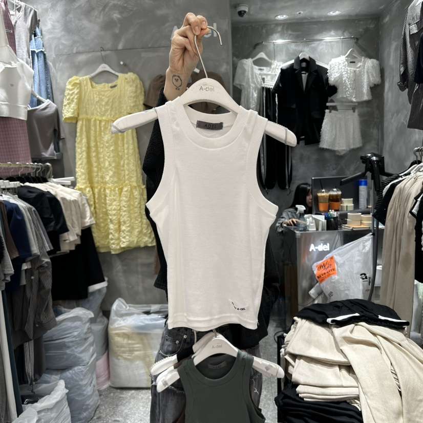 A-DEL韓國㊣直郵東大門代購女裝新品人氣推薦25春夏吊帶背心A-DEL吊帶/背心
