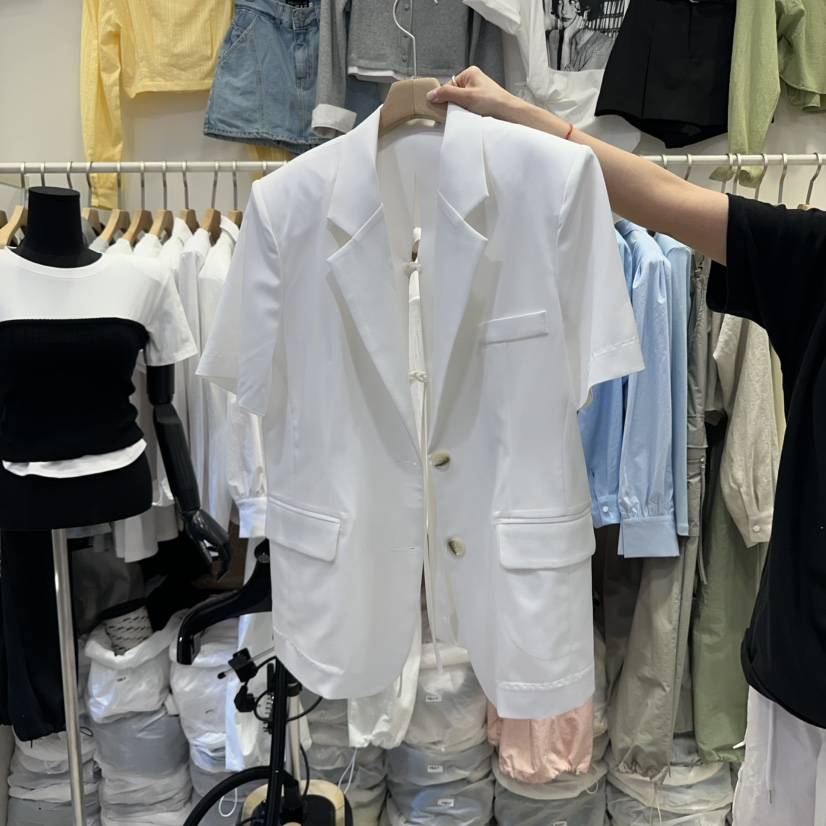 Q C韓國㊣直郵東大門代購女裝新品推薦時尚休閑熱賣25春夏夾克Republlc of qc夾克