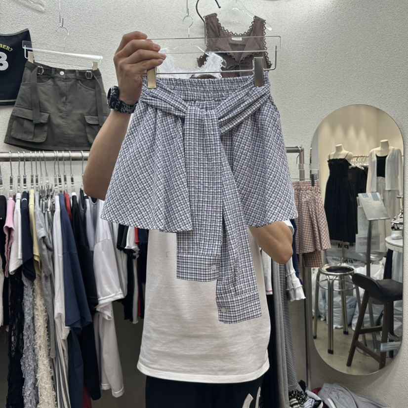 MAGOT韓國㊣直郵東大門代購女裝新款推薦熱賣休閑25春夏短裙IIIΛGOT/MAGOT短裙