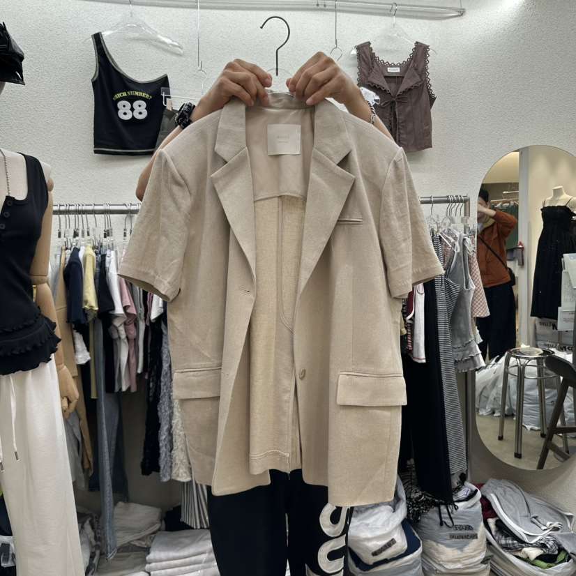 MAGOT韓國直郵㊣女裝新品時尚推薦熱賣25春夏人氣休閑夾克IIIΛGOT/MAGOT夾克