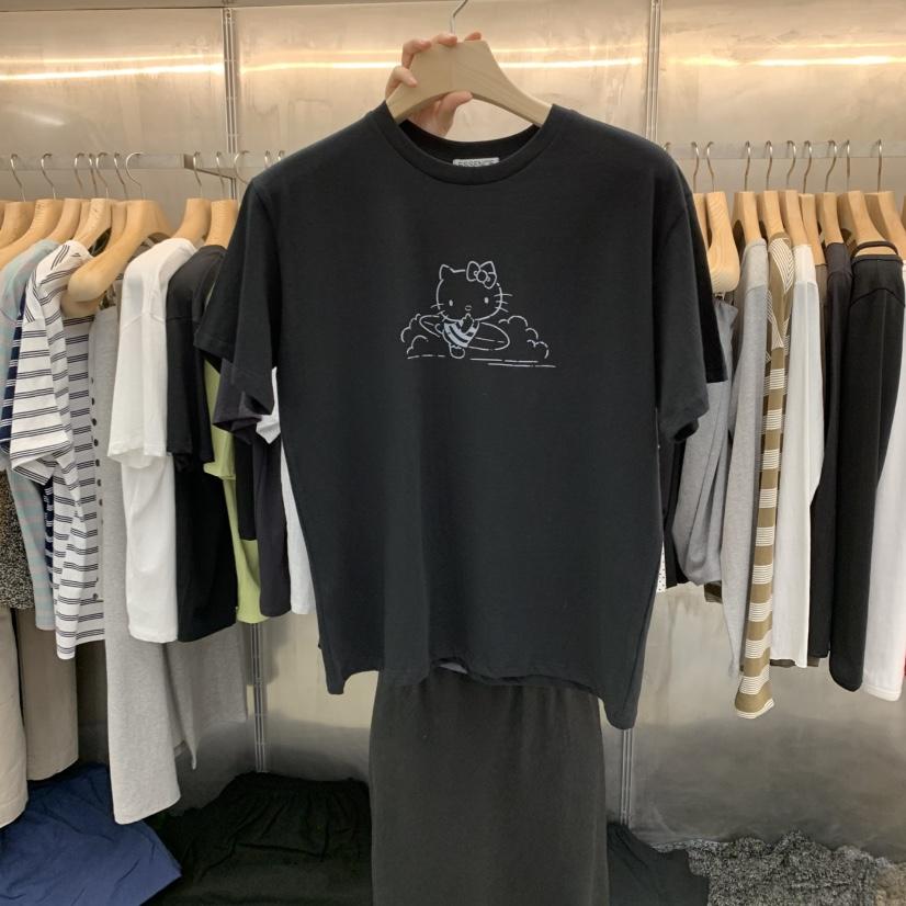ESSENCE直郵韓國代購㊣女裝新品時尚休閑熱賣25春夏推薦T恤ESSENCET恤