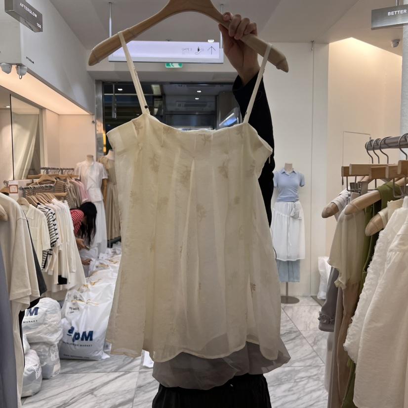MOIBLE韓國直郵㊣東大門實拍女裝新款熱賣時尚休閑吊帶背心MOIBLE吊帶/背心