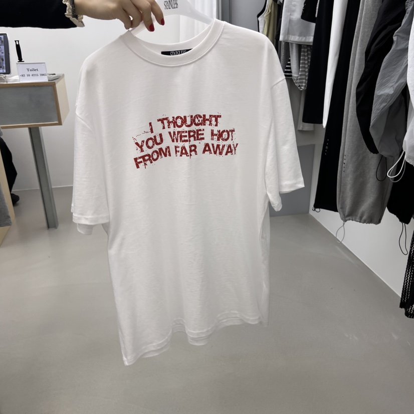 STAINLESS韓國直郵㊣東大門實拍女裝新品推薦熱賣25春夏T恤STAINLESST恤