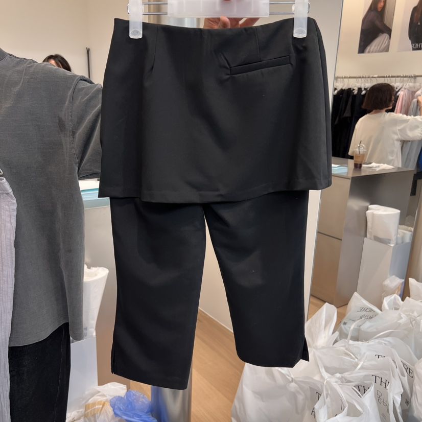 THERE直郵韓國代購㊣女裝新品人氣熱賣休閑時尚推薦25春夏裙褲THERE裙褲