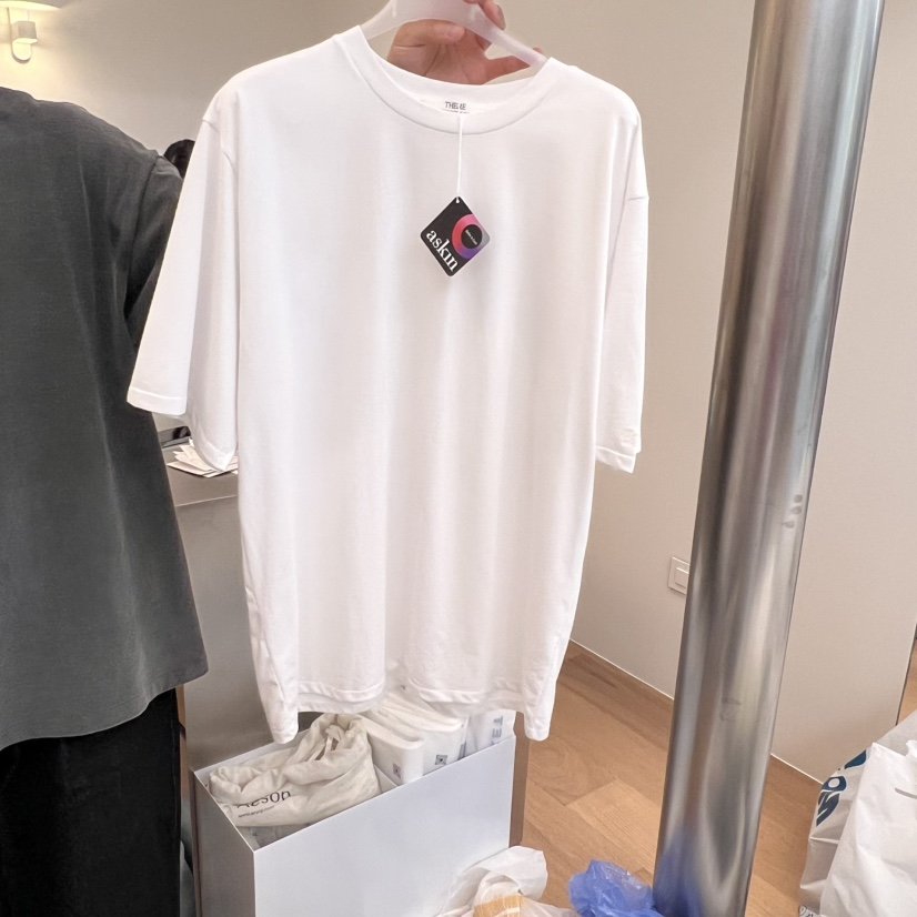 THERE韓國㊣直郵東大門代購女裝新品推薦25春夏人氣T恤刺繡THERET恤