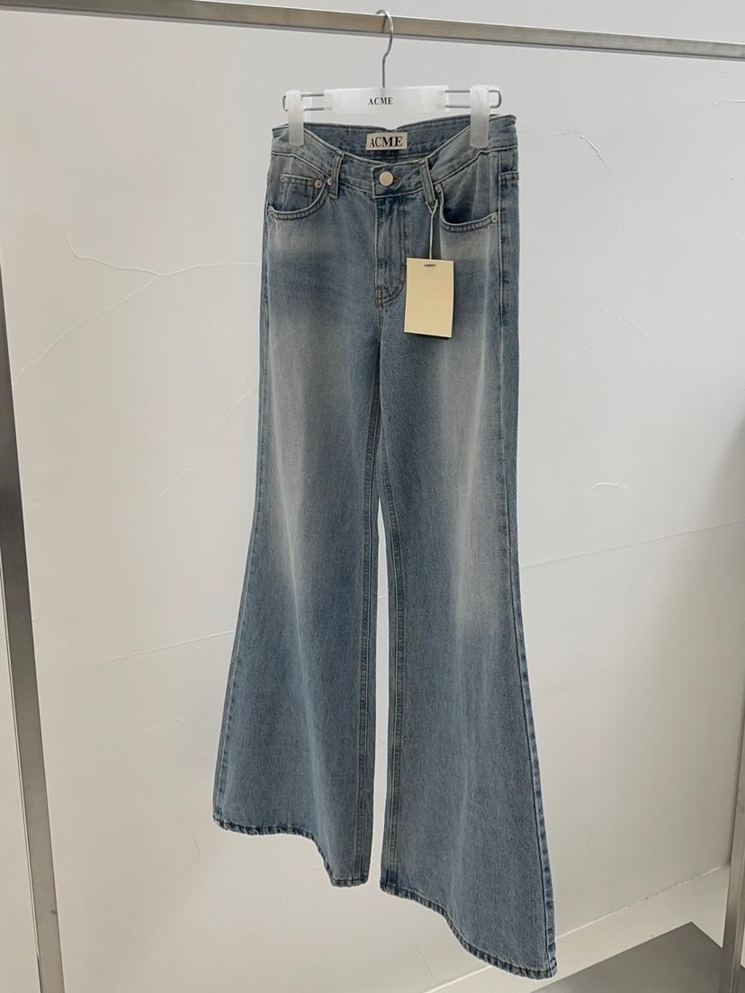 ACME直郵韓國代購㊣女裝新品25春夏熱賣推薦人氣休閑牛仔褲ACME牛仔褲