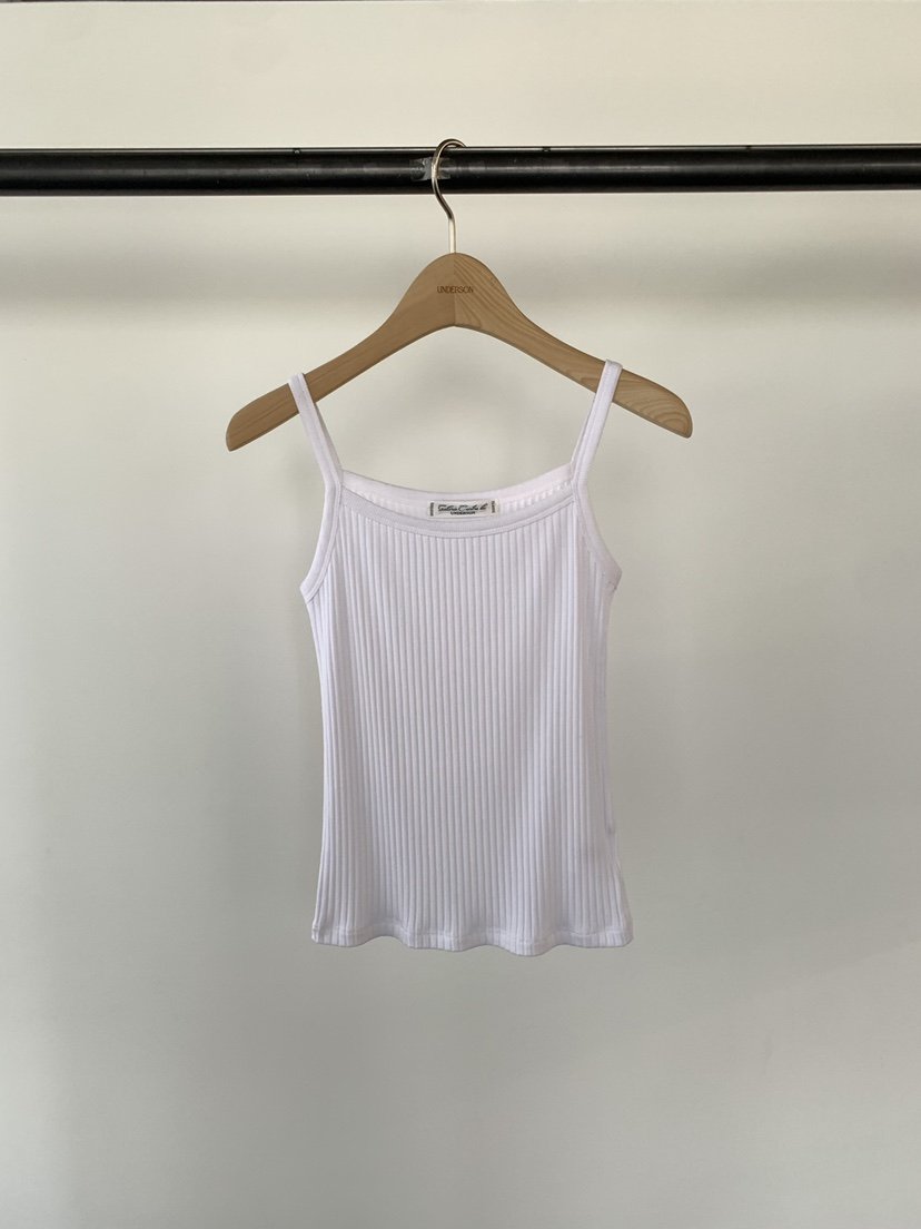 UNDERSON東大門實拍女士新品推薦時尚人氣25春夏休閑吊帶背心UNDERSON吊帶/背心