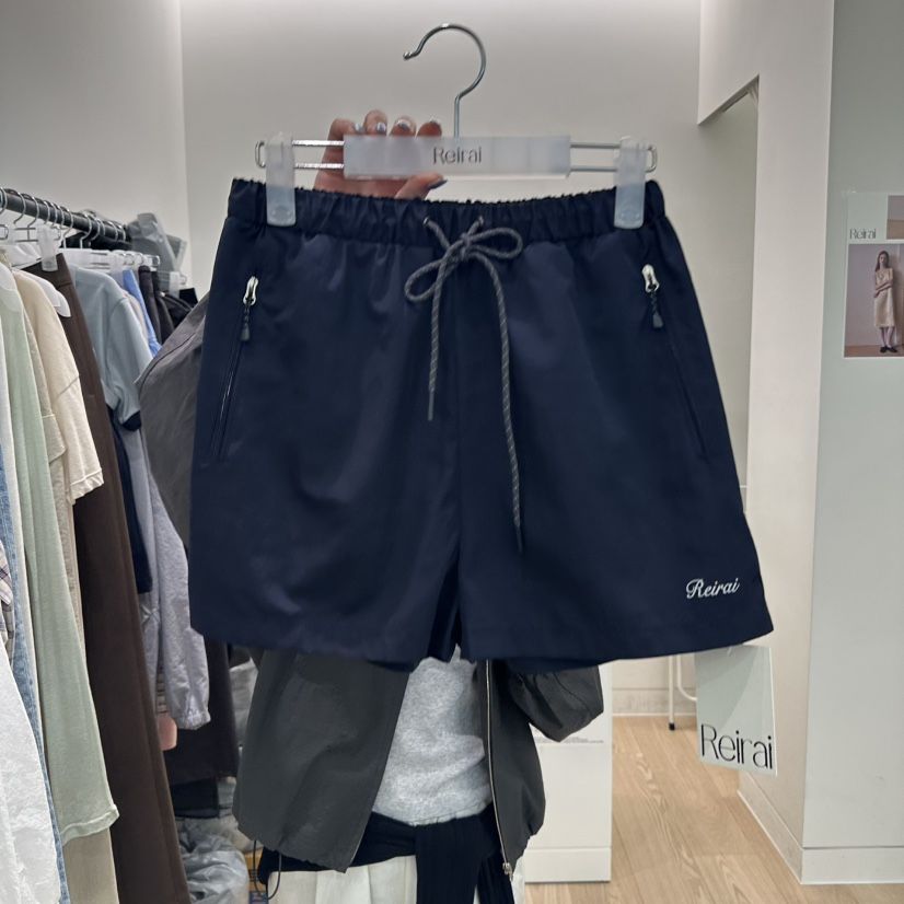 REIRAI東大門代購女裝新品熱賣時尚推薦職業25春夏短褲綁帶Reirai短褲