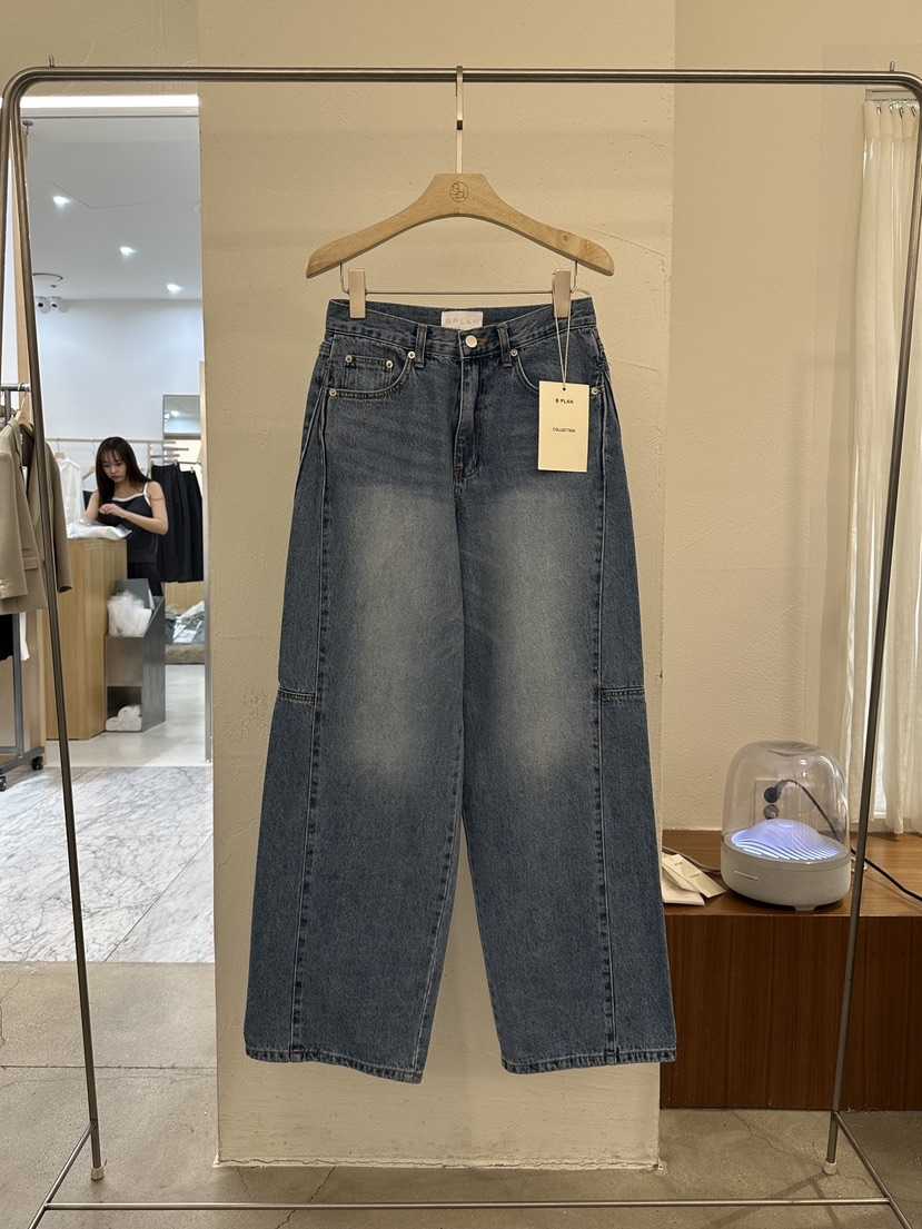BPLAN韓國直郵女士新款推薦人氣休閑時尚真品熱賣25春夏牛仔褲BPLAN牛仔褲