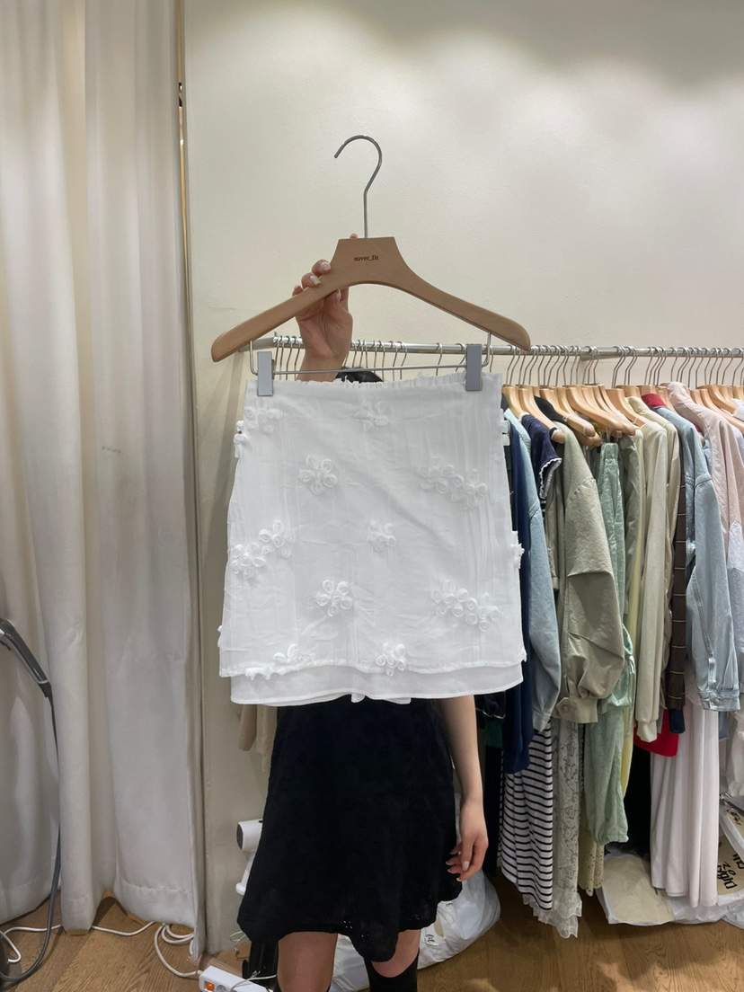 AUVERFIT東大門實拍女士新品休閑時尚熱賣推薦25春夏職業短裙AUVERFIT短裙
