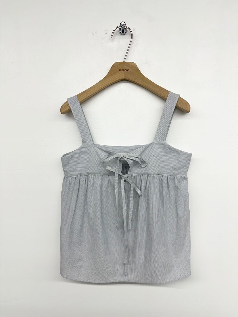 TOOGOOD韓國代購女裝新品熱賣人氣25春夏推薦休閑吊帶背心條紋TOOGOOD吊帶/背心