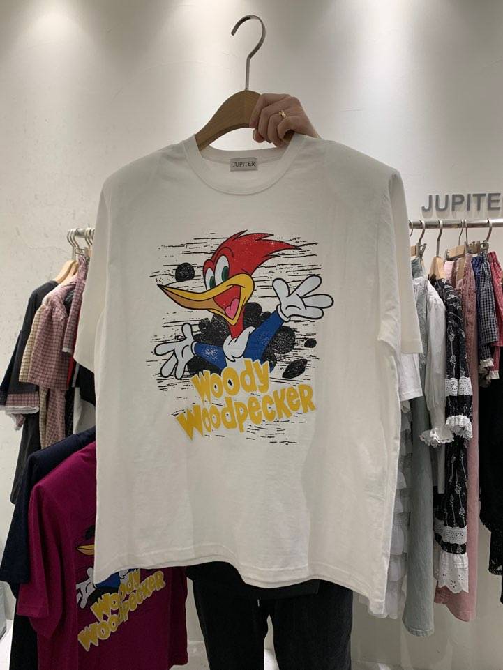 JUPITER韓國直郵女裝新品25春夏時尚職業真品人氣休閑推薦T恤JUPITERT恤
