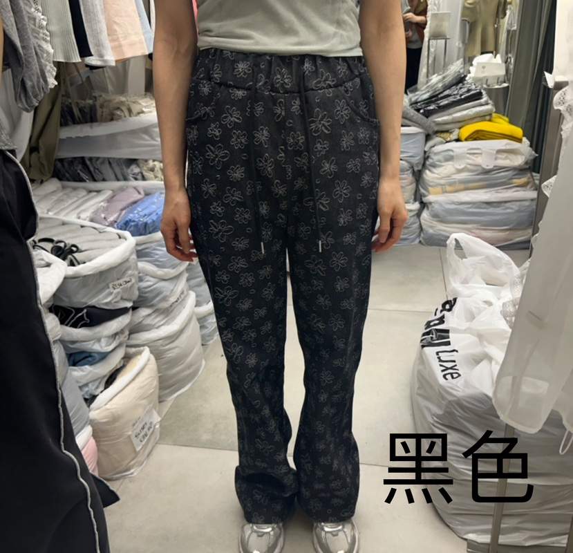 UOOV韓國直郵女裝新款時尚25春夏人氣推薦熱賣真品休閑休閑褲UOOV休閑褲