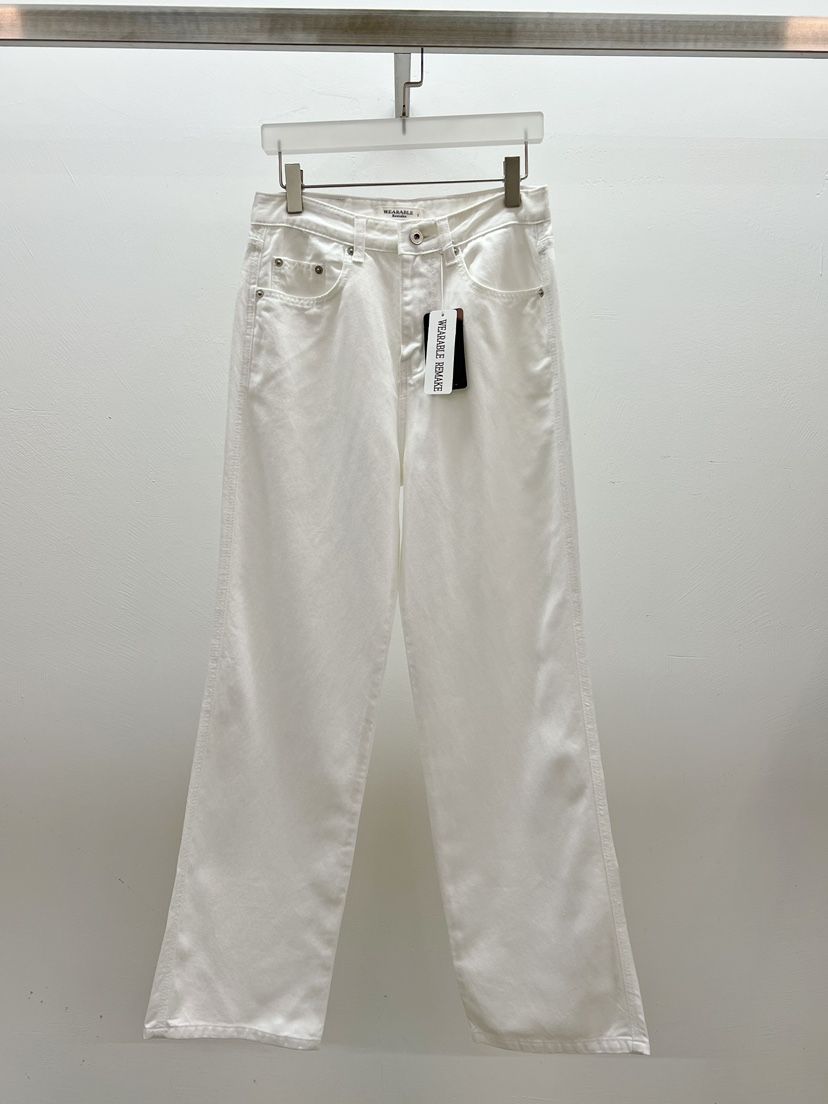 WEARABLE-L韓國直郵女裝新品25春夏真品推薦休閑人氣牛仔褲WEARABLE牛仔褲
