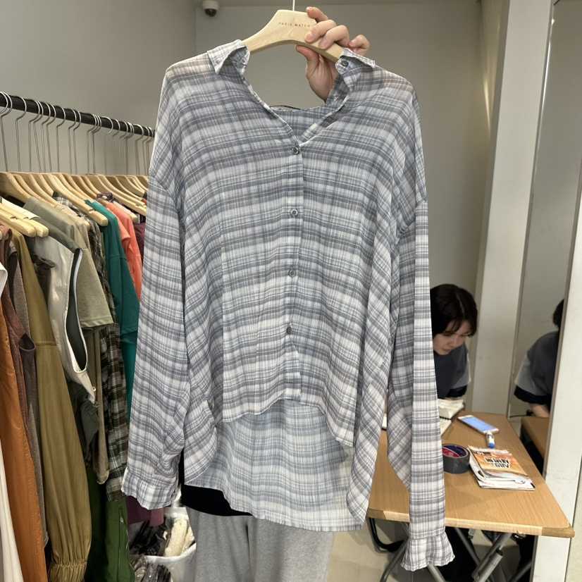 PARIS MATCH東大門實拍女士新品25春夏休閑熱賣襯衫蕾絲衫PARIS MATCH襯衫/蕾絲衫