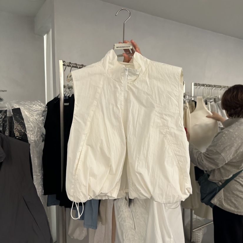 DOUBLE STANDARD/LE SMOKING/MAISONSTAFF韓國直郵女士新品25春夏馬甲MAISONSTAFF/DOUBLE STANDARD馬甲