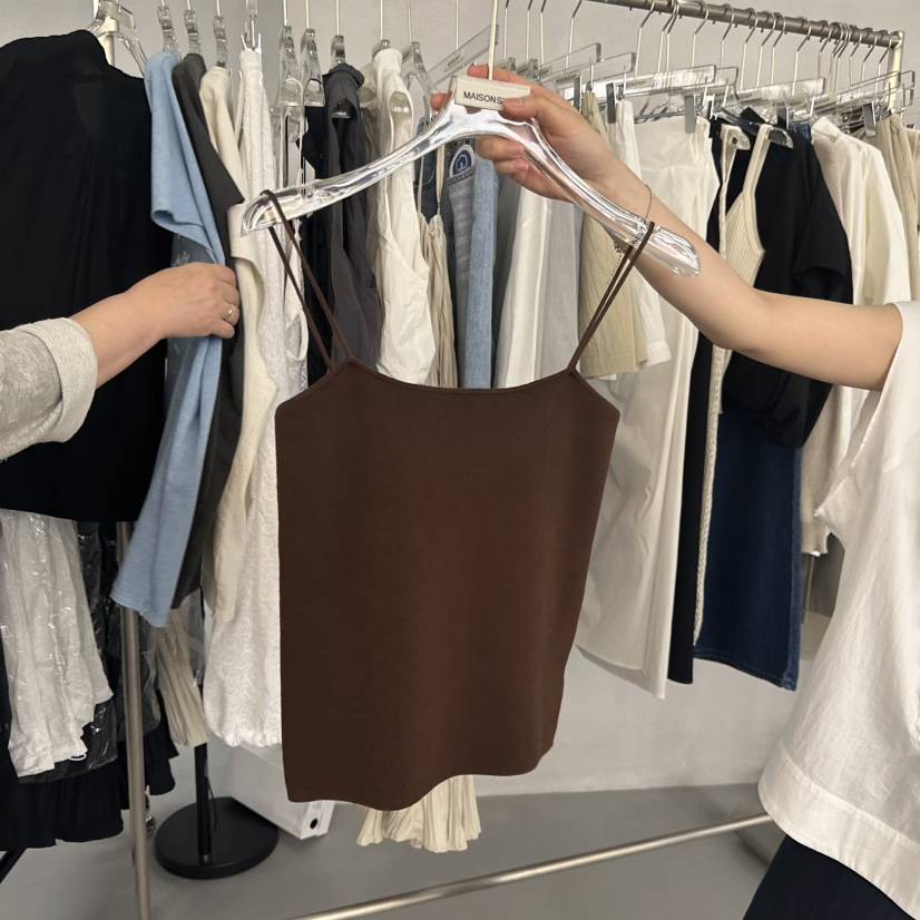 DOUBLE STANDARD/LE SMOKING/MAISONSTAFF東大門實拍女裝新品熱賣吊帶背心MAISONSTAFF/DOUBLE STANDARD吊帶/背心