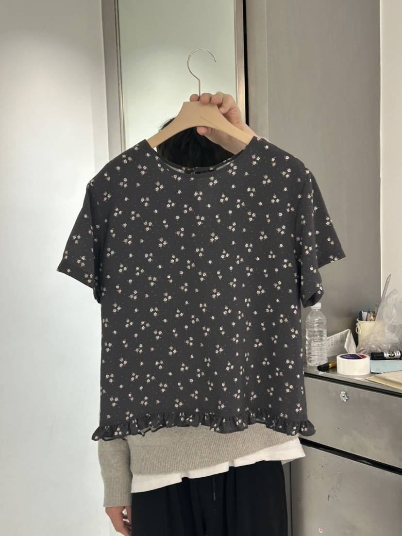 PEPPER-L韓國直郵女裝新品25春夏職業人氣熱賣休閑襯衫蕾絲衫PEPPER襯衫/蕾絲衫