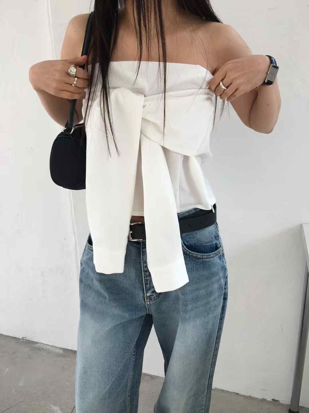 PAZ東大門代購女裝新品真品人氣熱賣推薦時尚25春夏吊帶背心羅紋PAZ吊帶/背心