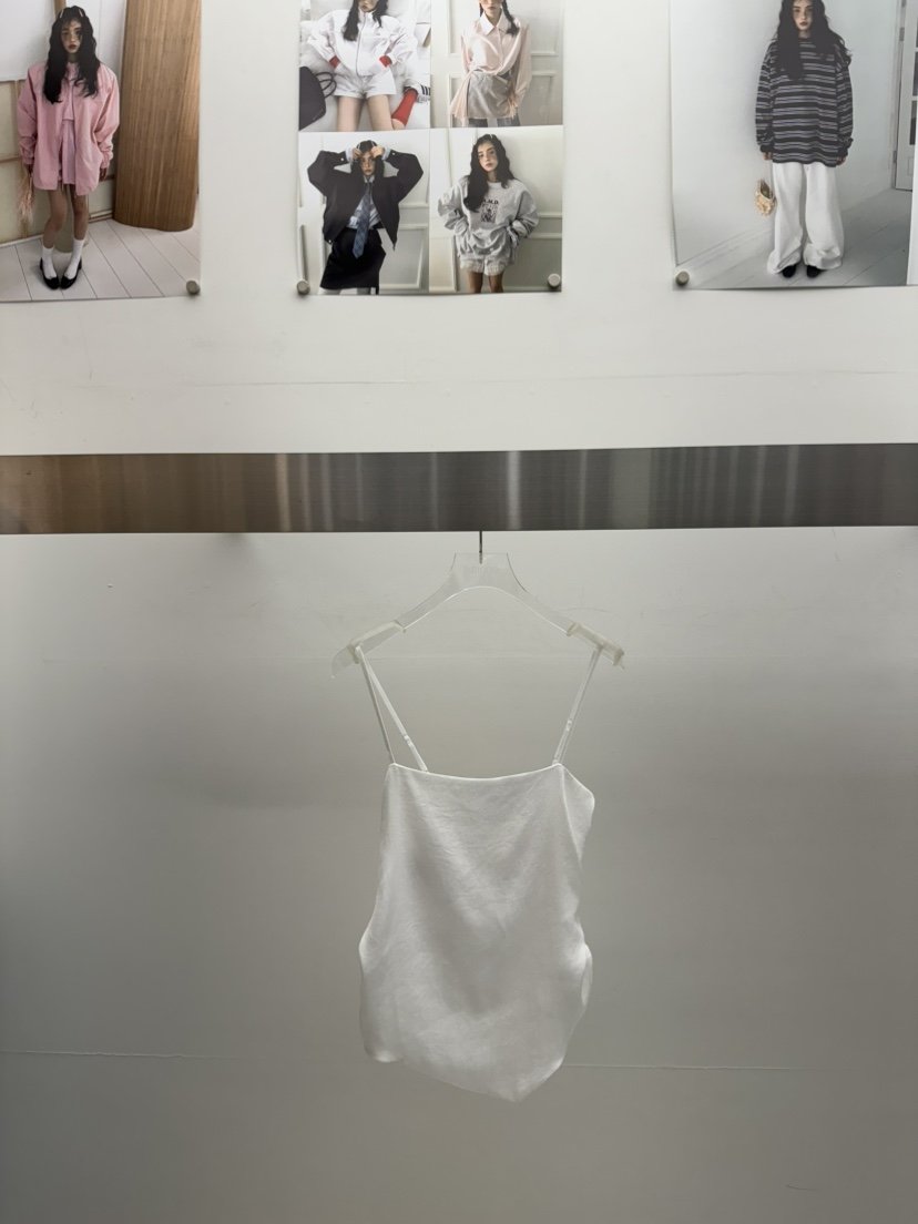 AMOOD韓國直郵女士新品時尚25春夏真品推薦熱賣職業吊帶背心AMOOD吊帶/背心